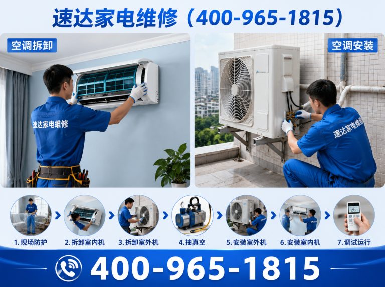 钦州空调维修展示图